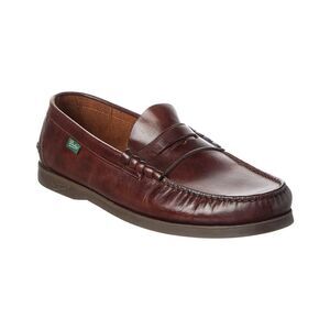 Todd Snyder Paraboot Leather Loafer, Red